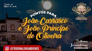 Pontos para João carrasco e João Príncipe de Oliveira