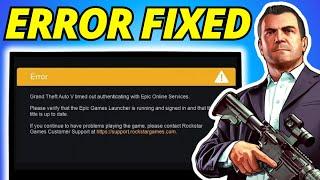 Fix GTA V Enhanced: Unable To Authenticate Epic Games Services