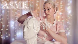 (ASMR) Brain Melting Soft Foamy Ear Massage For Deep Sleep ‍️ 耳マッサージ