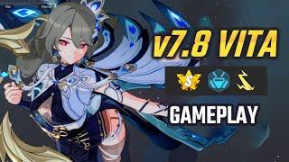 Honkai 7.8 - VITA GAMEPLAY - Super DPS and Support! Lone Planetfarer