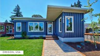 Shipping Container Modern 2 Bedroom House in Oregon, USA