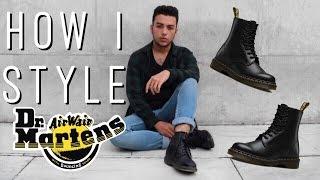 How I Style Dr. Martens | Grunge Outfits | Mens Fashion | Antonio Valdezi