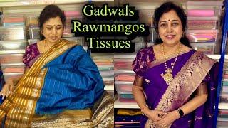 Gadwals, Rawmangos,Tissues Pure Khatan Prints, Surekha Selections, Vijayawada, January 2025