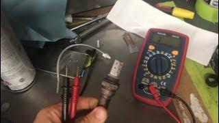 How to test Oxygen Sensors and Air Fuel Sensors