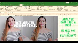 Solve and Analyze Your Data in Research By Yourself Like a PRO l Data Analysis in Excel Tutorial