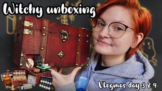 mystery witchy unboxing | vlogmas day 3 & 4 | 2021 |