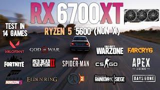 RX 6700XT Test in 14 Games in 2023 ft Ryzen 5 5600