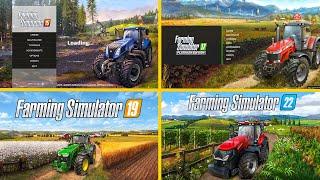 Fs15 vs Fs17 vs Fs19 vs Fs22 | PC Game Comparison | Timelapse |