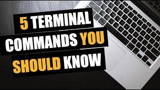 5 Terminal Commands EVERY Mac User Should Know! (Routing, Wi-Fi, disk usage)