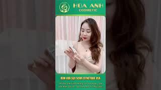 kem xoá sẹo scar esthetique usa hỗ trợ làm mờ vết sẹo bỏng sẹo da mụn để lại #thammyvienhoaanh