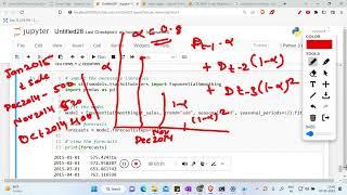 20 Exponential smoothing with python