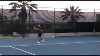 Awesome Tennis Ambidextrous Tennis Player Chris Lavery