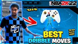 BEST DRIBBLE MOVES UNDER 80 BALL CONTROL NBA 2K22 CURRENT GEN! BEST SIGS & ANIMATIONS FOR 6'5 & UP!