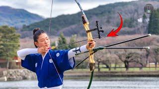 Japanese Craftsman Builds The DIY Bamboo Bow & Arrows— INSANE Accuracy! ( by ‪@woodenre ‬​)