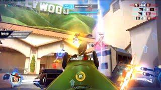 Overwatch Human Aimbot IDDQD Showing His Sick Ashe Skills