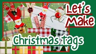 Let’s Make Christmas Journal Tags