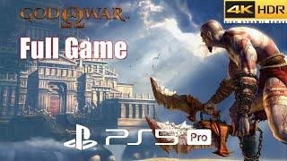 God of War HD Remastered PS5 Pro | Full Game Walkthrough in 4K HDR 60FPS (Must Play #16)