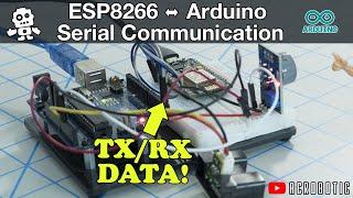 Arduino to ESP8266 Data With Serial Communication Using Arduino IDE (Mac OSX and Windows)