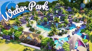 The Sims 4 | TROPICAL WATER PARK | Speed Build