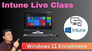 How to Enroll Windows 11 PC to Intune Portal Step by Step Guide ! LAB !