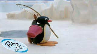 Pingu Goes Fishing  | Pingu - Official Channel | Cartoons For Kids