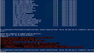 Cohesity PowerShell Basics
