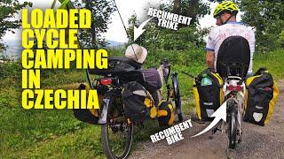 Cycle Traveling Unique Bike and Trike across the Czechia Hillsides