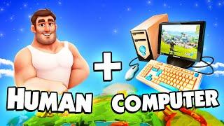 HUMAN + A COMPUTER Makes Next Gen Element! - Doodle God Universe