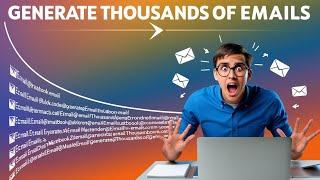 How to scrape emails list | web scraping | Email extractor | Email Extract