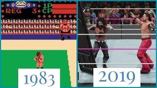 Evolution of WWE Video Games 1983 - 2019