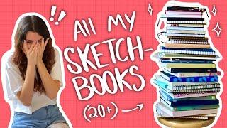 MEGA SKETCHBOOK TOUR!!! (2014 - NOW)