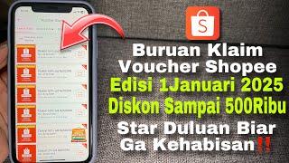 Cara Klaim Kode Voucher Shopee Terbaru Edisi 1 Januari 2025 | Diskon Sampai 500Ribu