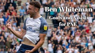 Ben Whiteman -  Goals & Assists for PNE
