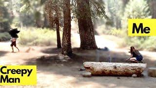Camping Alone Diaries - Creepy Man Made Me Leave My Campsite In Sequoia