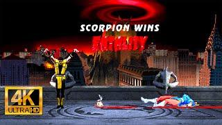 Scorpion Deadly Alliance Fatality on Chun Li MK 3 Style