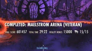 ESO Veteran Maelstrom Arena Magicka Sorcerer Easy Beginner Build Update 44 PS5 EU