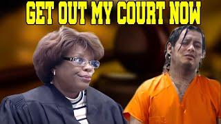 Judge Boyd explosion emotion removed the scum from the court