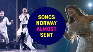 Eurovision: Songs Norway Almost Sent (1960 - 2023) | Second Places in Norwegian National Finals