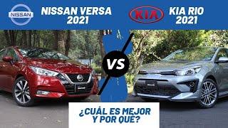 Nissan Versa 2021 o KIA Rio 2021, ¿cuál es mejor y por qué? | Daniel Chavarría