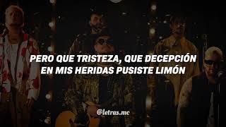 Que Triste - Piso 21 & Carin León - Letra