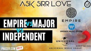 EMPIRE vs Independent vs Major Label Distribution