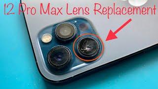 iPhone 12 Pro Max Lens Replacement | ASMR