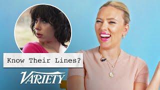 Does Scarlett Johansson Know Her Lines From Her Most Famous Films?