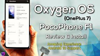 Upgrade Poco F1 to OnePlus 7 | Oxygen OS Android 10 for Poco F1 | Amazing Experience with OOs Q