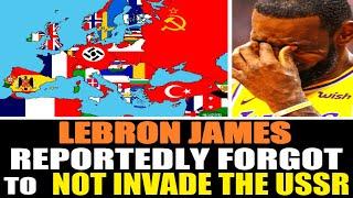 How did world history affect LeBron's legacy?