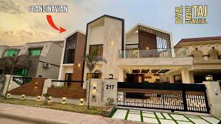 1 Kanal SCANDINAVIAN White Taj-Mahal Mansion For Sale In Bahria Islamabad