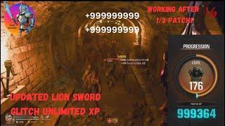 *NEW* After Patch AFK Lion Sword Glitch on Citadelle Des Morts UNLIMITED XP!