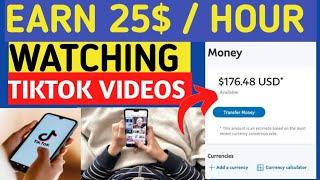 Earn 25$/hour watching TikTok videos | Make money online