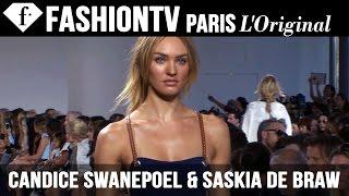 Models Candice Swanepoel & Saskia de Brauw | Beauty Trends for Spring/Summer 2015 | FashionTV