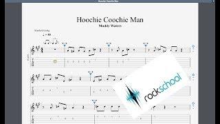 Hoochie Coochie Man rockschool debut grade guitar